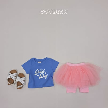 soybean/92. plan ) good day semmi crop half t T-shirt XS-XL