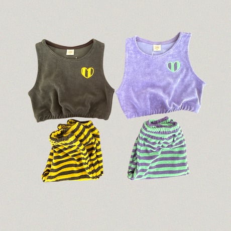 tinyhiker/6. shua terry sleeveless XS-XL