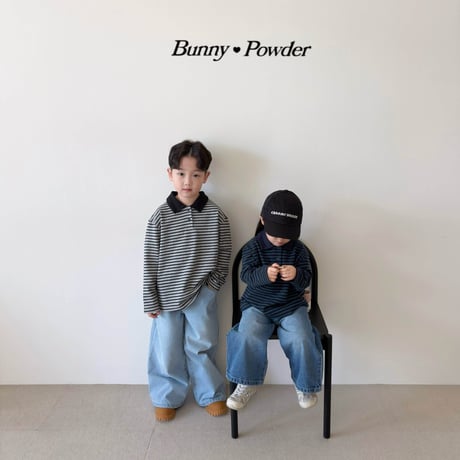 bunnypowder/10. mark collar T-shirt S-XL