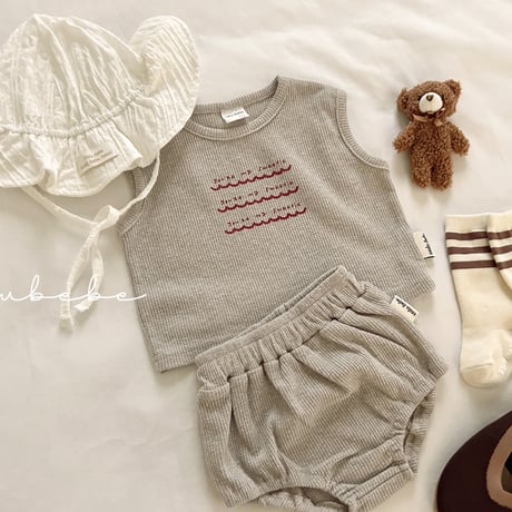 valubebe/47. waffle bloomer 6M-18M