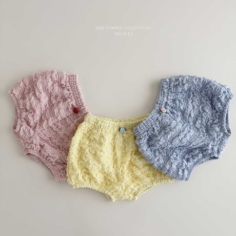 melikey/19. bubble short pants XS-XL