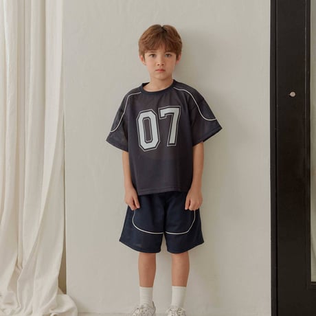 heydo/2. 7 line mesh T-shirt JS-JL