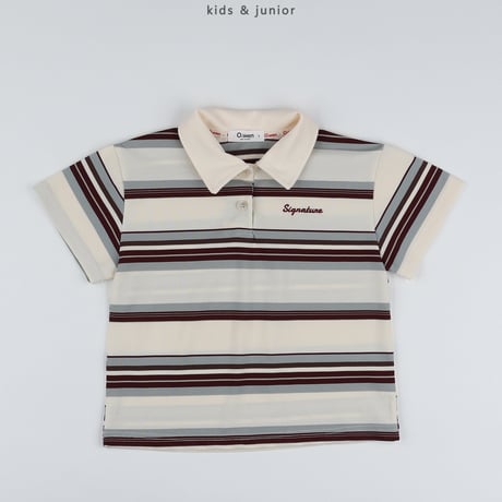 owen/5. signiture PK collar T-shirt S-XL