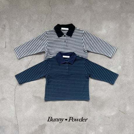 bunnypowder/10. mark collar T-shirt S-XL