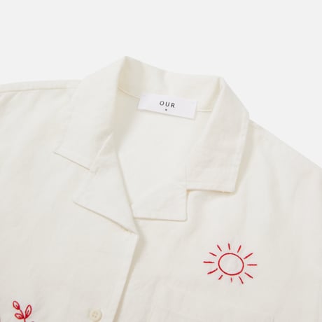our/38. linen drawing shirt JS-JXL