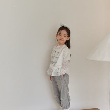berryberry/26. ribbon half t T-shirt 13-15