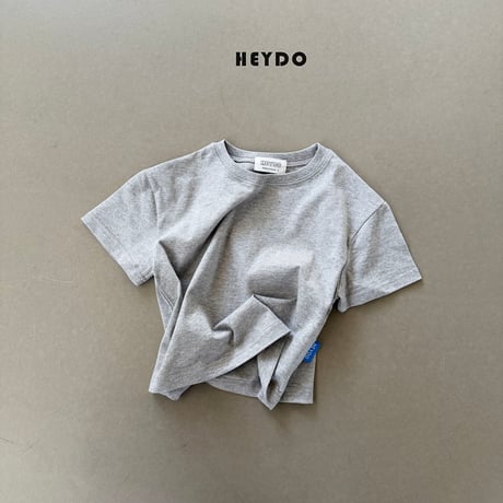 heydo/2. plain silket half t T-shirt JS-JL
