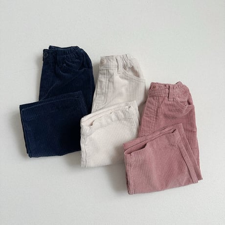 atomeme/41. Crepe Corduroy Pants S-XL