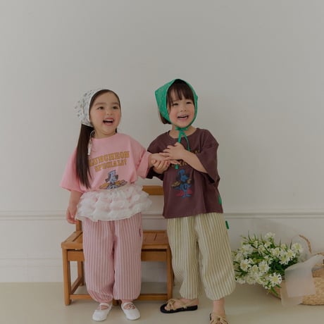 hans/34. cherry stripe pants JS-JM