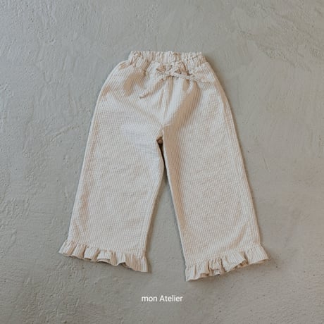 monatelier/7. stripe pants S-2XL