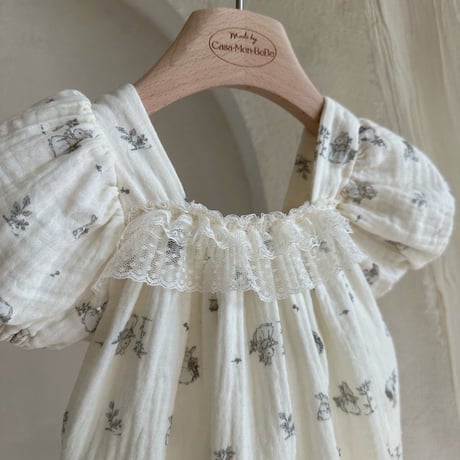 monbebe/1. bunny lace suit S(3-6)-L(12-24)