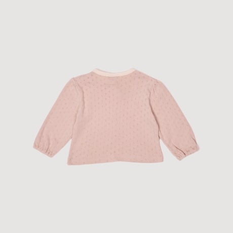valubebe/86. creamy ribbon puff T-shirt 6M-S