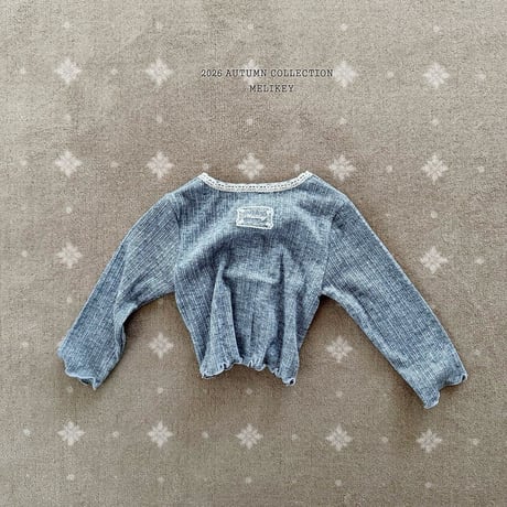 melikey/33. natural less cardigan XS-XL