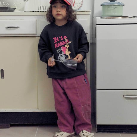 tinyhiker/12. rabbit man-to-man XS-XL