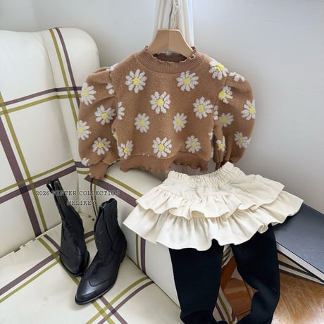 melikey/28. flower mongle nalnal man-to-man JS-JM