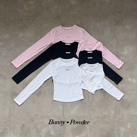 bunnypowder/1. pure T-shirt S-XL
