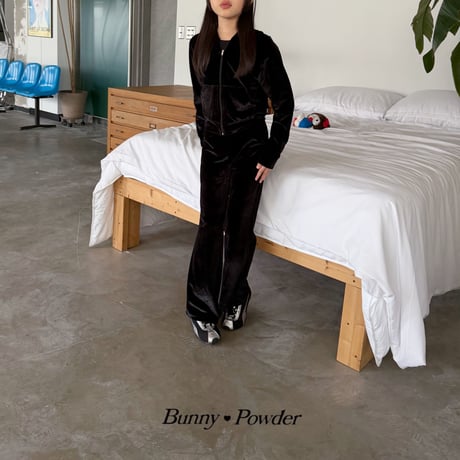 bunnypowder/133. hood zipup 2XL-4XL