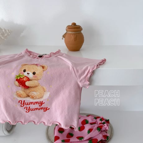 peachpeach/43. yammi yammi T-shirt 2XL