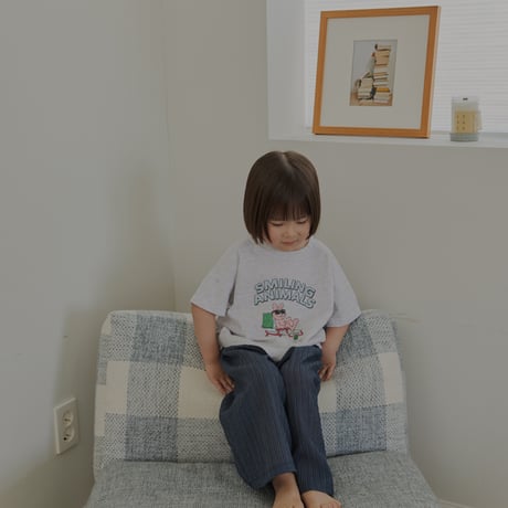 lalaland/18. rabbit half t T-shirt XS-XL