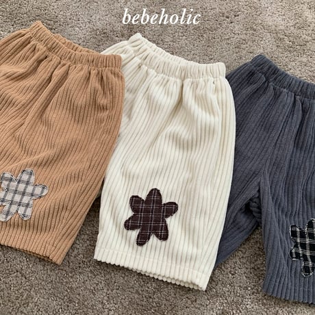 bebeholic/5. patch pants S(3-6M)-XL(18-24M)