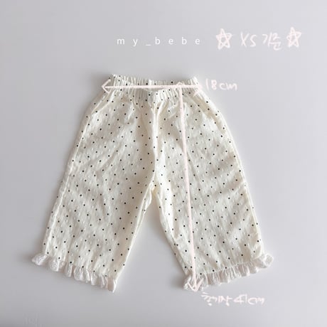 mybebe/24. lace straight pants XS-XL
