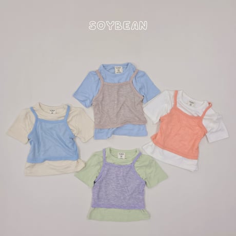 soybean/142. plan sleeveless ray set XS-XL