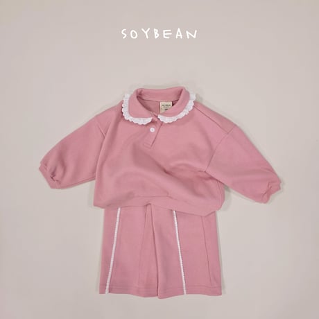 soybean/120. collar fril updown set JS-JM