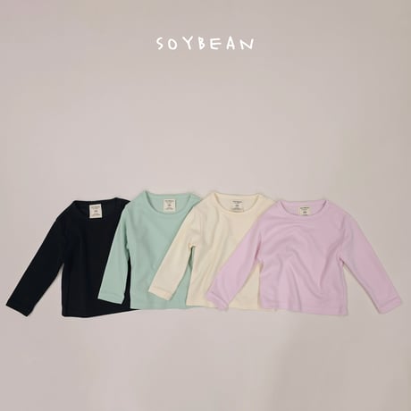 soybean/19. slim daily T-shirt XS-XL