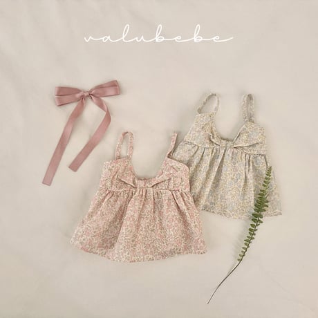 valubebe/64. flo ribbon blouse 6M-S