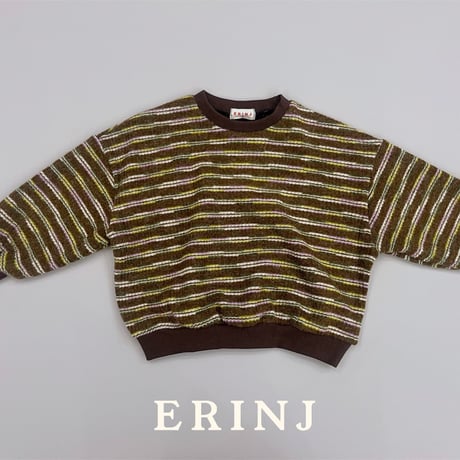 erinj/3. two color knit man-to-man S-XL