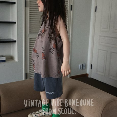 boneoune/87. letter pig half pants JS-JL