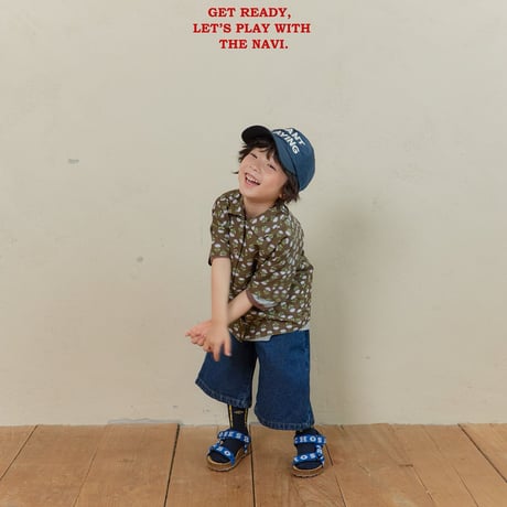 navi/77. kally denim - bermuda pants 2XL-JL
