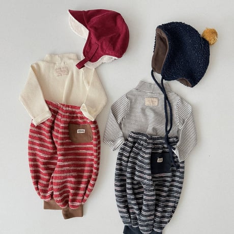 onu/20. monshell wide pants BABY(12M)-XL(6-7Y)