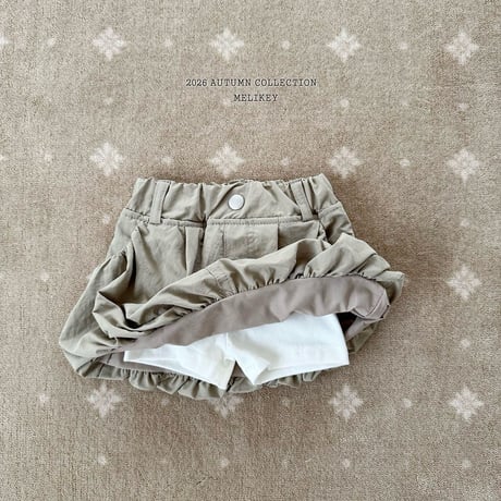 melikey/63. shirring pumpkin skirt XS-XL