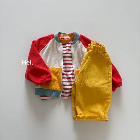 hei/2. two color dangara T-shirt XS-XL