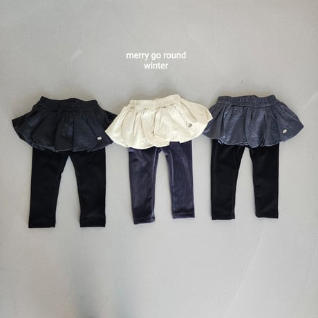 merrygoround/7. winter ai corn skirt leggings  XS-2XL