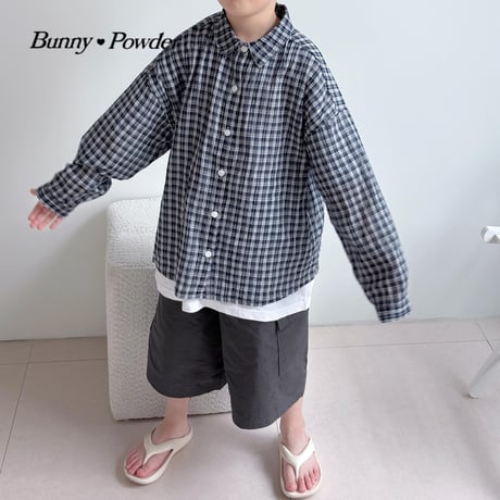 bunnypowder/81. milk check shirt ADULT