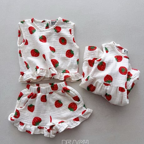 peachpeach/27. strawberry blouse XS-XL