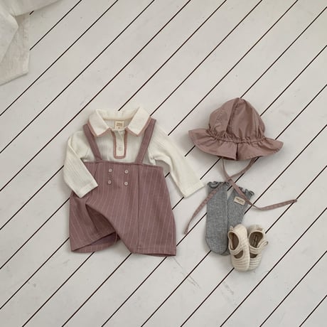 bebeholic/8. stitch overalls pants S-L