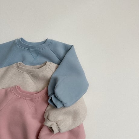 minirobe/39. raglan rounded sweatshirt S-XL