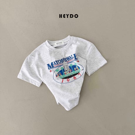 heydo/12. running crew T-shirt JS-JL