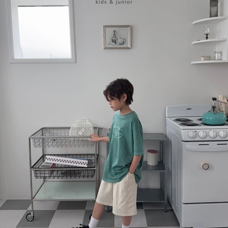 owen/77. section pigment half t T-shirt JS-JXL