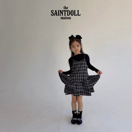 saintdoll/7. lapping boat neck T-shirt ADULT