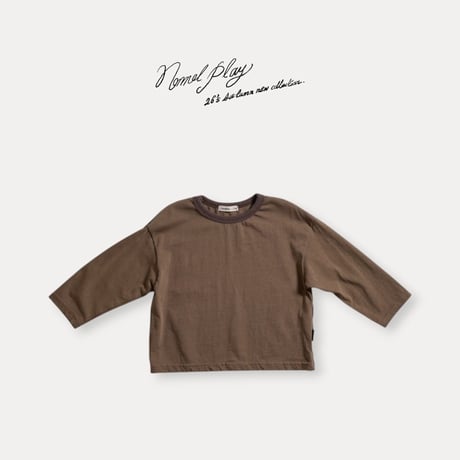 normalplay/24. normal bio single T-shirt 12M-L