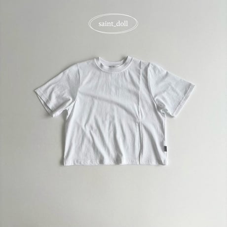 saintdoll/58. oblique section T-shirt ADULT