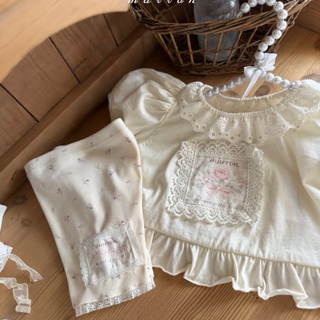 marron/44. my love T-shirt XS-L