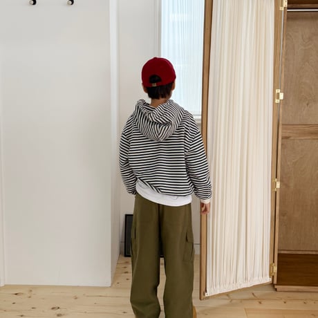 fromi/59. Striped Hoodie? S-XL