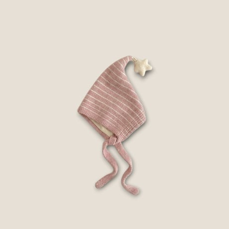 dudie/25. star knit hat FREE(48CM-52CM)