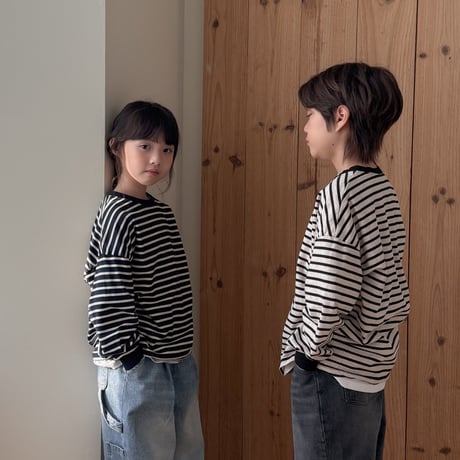 fromi/53. dangara long sleeve T-shirt S-XL