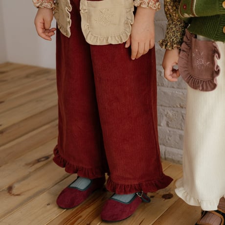 oren/37. fril corduroy pants S-XL